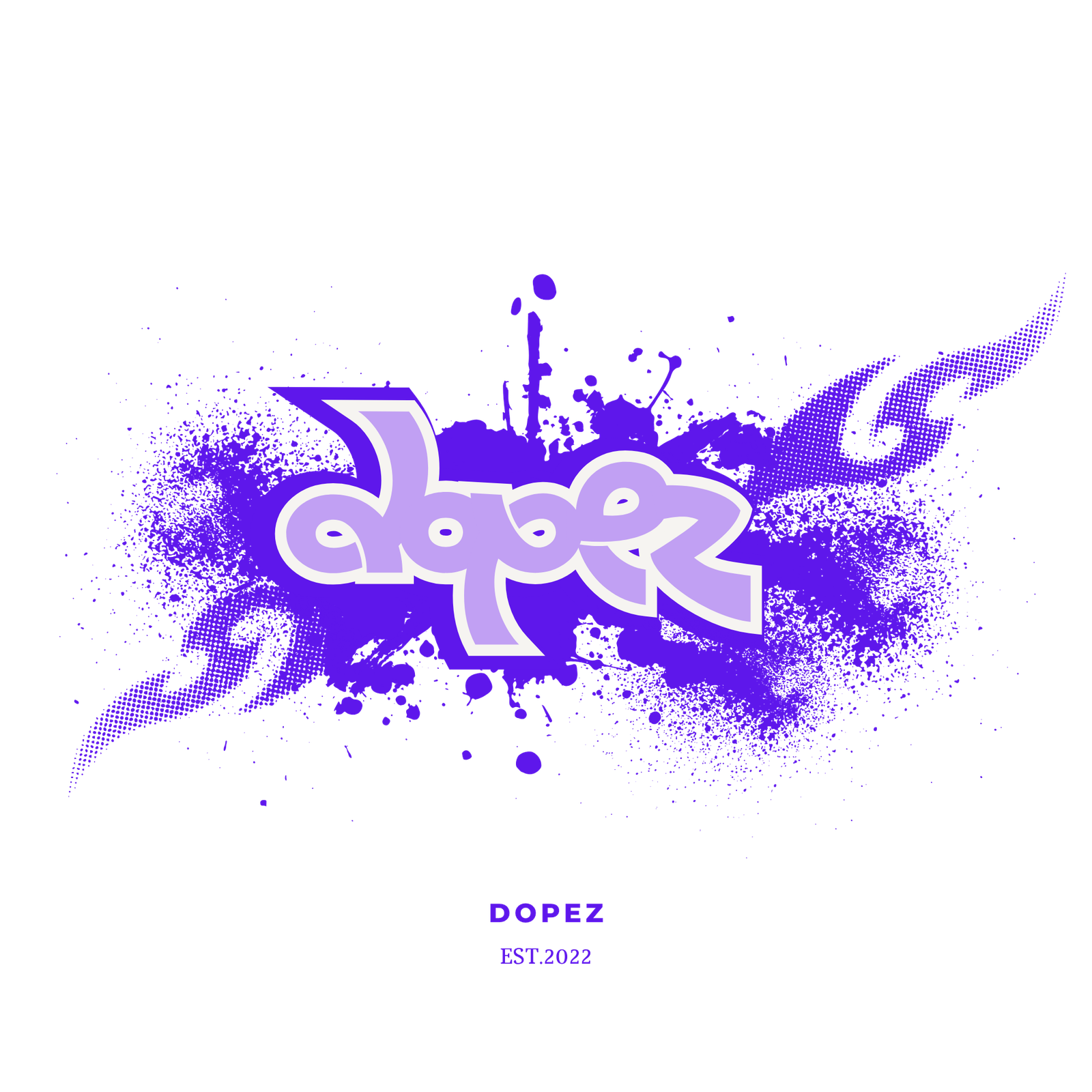 purple grunge respawn lab logo